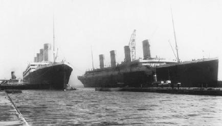  Olympic and Titanic